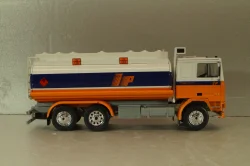 Volvo F12 fuel tanker 1977, white/orange, Camion D'epoca #74, 1:43 Уценка 5!
