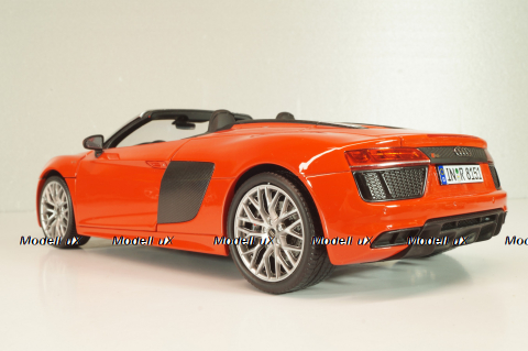 Audi R8 Spyder V10 2017, red, 5011618551, Iscale 1:18