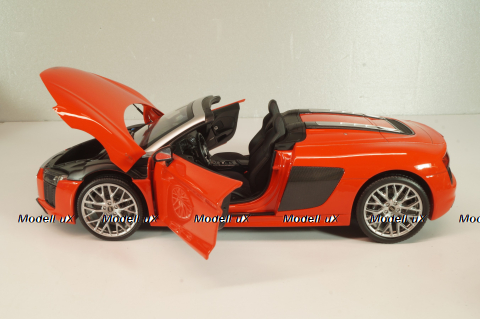 Audi R8 Spyder V10 2017, red, 5011618551, Iscale 1:18