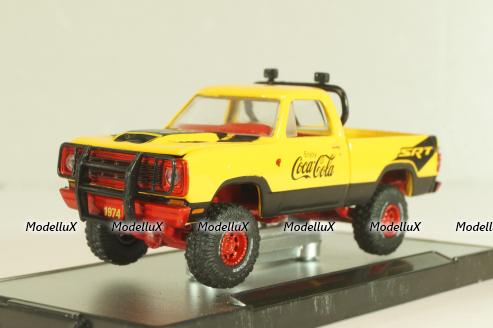 Dodge Adventurer 150 4x4 1974 , yellow, 32500da, M2 1:64