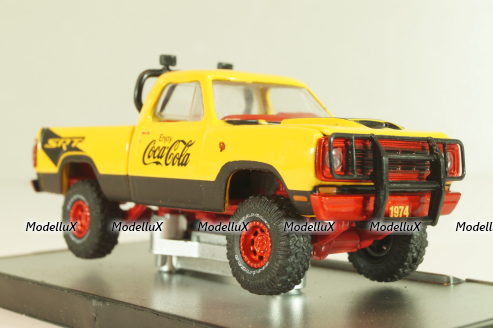 Dodge Adventurer 150 4x4 1974 , yellow, 32500da, M2 1:64