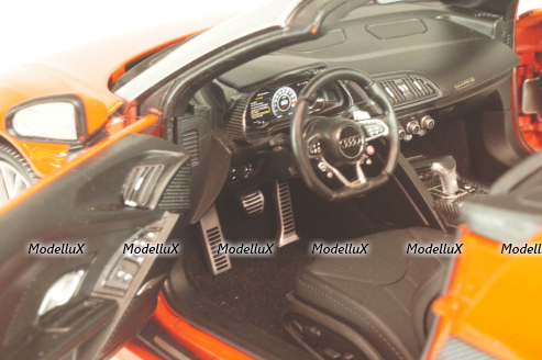 Audi R8 Spyder V10 2017, red, 5011618551, Iscale 1:18