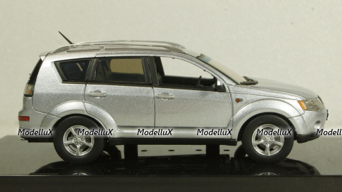 Mitsubishi Outlander, silver, Vitesse 1:43