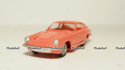 Мазерати Мистраль Купе красный, 1:43