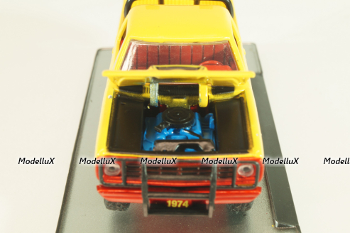Dodge Adventurer 150 4x4 1974 , yellow, 32500da, M2 1:64
