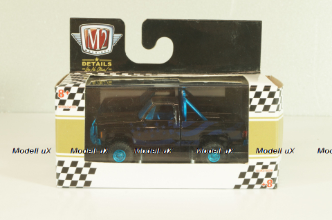 Chevrolet Blaze K5 Cheyenne 10 4x4 1977, black, 32500cb, M2 1:64