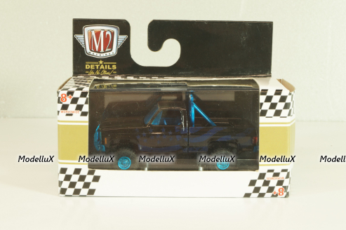 Chevrolet Blaze K5 Cheyenne 10 4x4 1977, black, 32500cb, M2 1:64