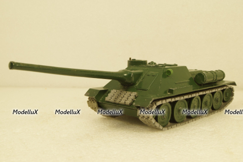 СУ-100, зеленый, СССР 1:43