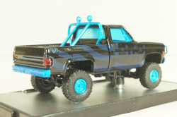 Chevrolet Blaze K5 Cheyenne 10 4x4 1977, black, 32500cb, M2 1:64