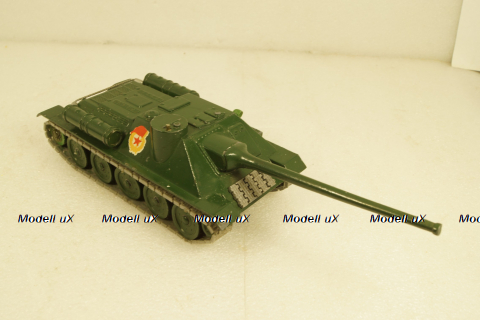 СУ-100, зеленый, СССР 1:43