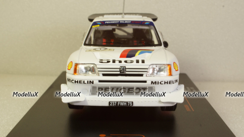 Peugeot 205 T16 E2, No.1, Rallye WM, 1000 Lakes Rally T.Salonen/S.Harjanne, IXO 1:24