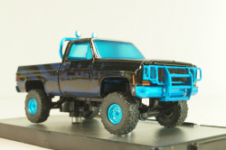 Chevrolet Blaze K5 Cheyenne 10 4x4 1977, black, 32500cb, M2 1:64