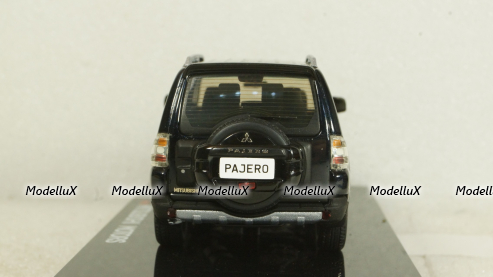 Mitsubishi Pajero 4, knight black, Vitesse 1:43