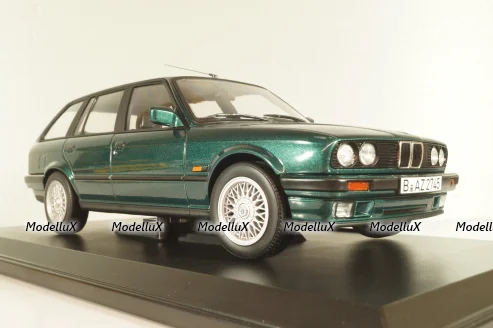 BMW 325i Touring (E30) 1991, green, 183219, Norev 1:18
