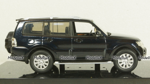 Mitsubishi Pajero 4, knight black, Vitesse 1:43