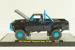 Chevrolet Blaze K5 Cheyenne 10 4x4 1977, black, 32500cb, M2 1:64