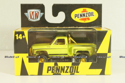 Chevrolet K10 Scottsdale 4x4 1976, light green, 32500cs, M2 1:64