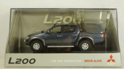 Mitsubishi L200, blue, Vitesse 1:43