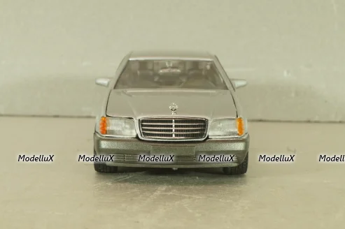 Mercedes-Benz 600 SEL (W140) 1991, silver, 1261, Schabak 1:43