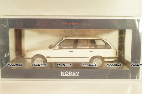 BMW 325i Touring 1992, white, 183217, Norev 1:18
