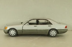 Mercedes-Benz 600 SEL (W140) 1991, silver, 1261, Schabak 1:43