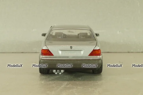 Mercedes-Benz 600 SEL (W140) 1991, silver, 1261, Schabak 1:43