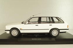 BMW 325i Touring 1992, white, 183217, Norev 1:18