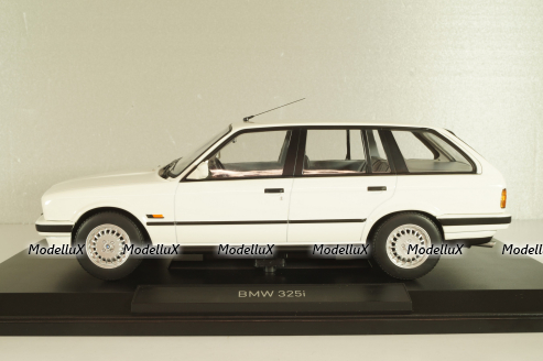 BMW 325i Touring 1992, white, 183217, Norev 1:18