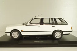 BMW 325i Touring 1992, white, 183217, Norev 1:18