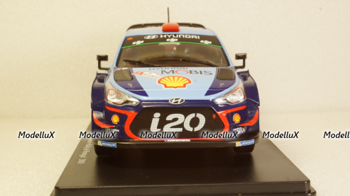 Hyundai i20 WRC, No.16, WRC, Rally Portugal D.Sordo/C.Del Barrio, Hachette 1:24