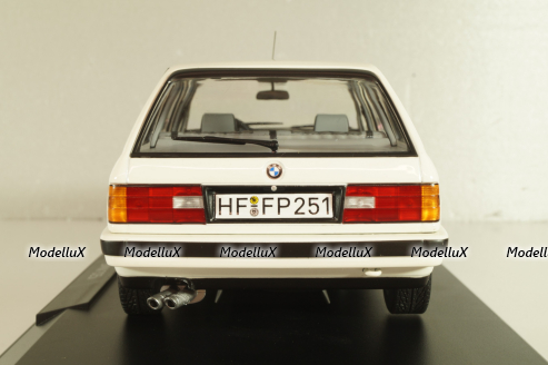 BMW 325i Touring 1992, white, 183217, Norev 1:18