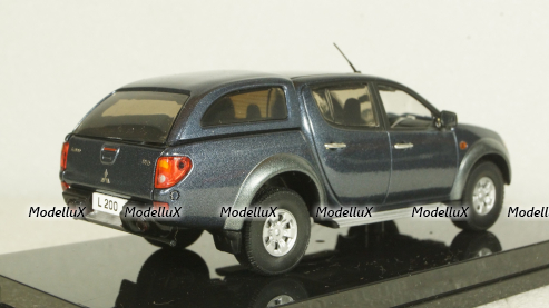 Mitsubishi L200, blue, Vitesse 1:43