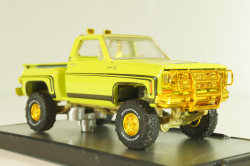 Chevrolet K10 Scottsdale 4x4 1976, light green, 32500cs, M2 1:64