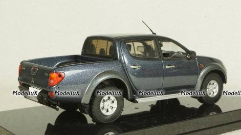 Mitsubishi L200, blue, Vitesse 1:43