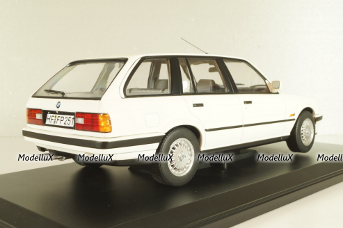 BMW 325i Touring 1992, white, 183217, Norev 1:18