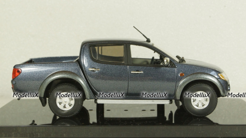 Mitsubishi L200, blue, Vitesse 1:43