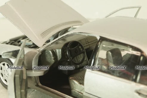 Mercedes-Benz 600 SEL (W140) 1991, silver, 1261, Schabak 1:43
