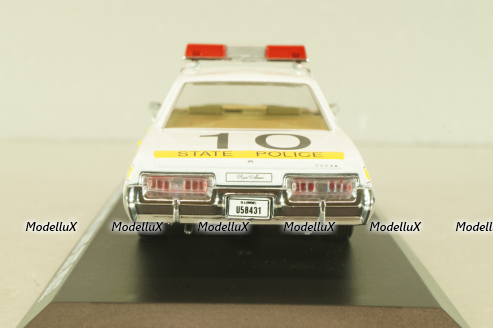Dodge Royal Monaco 1977, Police Illinois state from movie "Blues Brothers" 1980, 86424, Greenlight 1:43