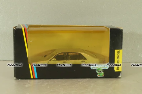 Mercedes-Benz 600 SEL (W140) 1991, silver, 1261, Schabak 1:43