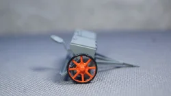 Газ-3221, Газель, Инкассаторская №2, Агат 1:43
