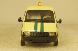 Газ-3221, Газель, Инкассаторская №2, Агат 1:43