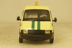 Газ-3221, Газель, Инкассаторская №2, Агат 1:43