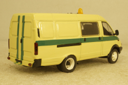 Газ-3221, Газель, Инкассаторская №2, Агат 1:43