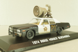 Dodge Monaco 1974, Blursmobile from movie "Blues Brothers" 1980, 86423, Greenlight 1:43