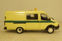 Газ-3221, Газель, Инкассаторская №2, Агат 1:43