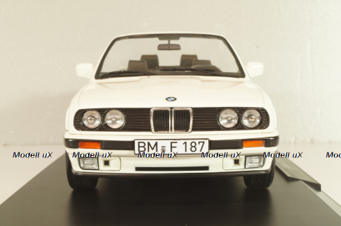 BMW 325i Cabriolet (E30) 1991, white, 183213, Norev 1:18