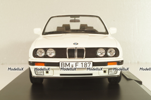 BMW 325i Cabriolet (E30) 1991, white, 183213, Norev 1:18