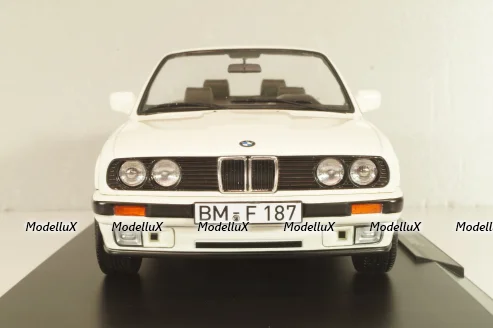 BMW 325i Cabriolet (E30) 1991, white, 183213, Norev 1:18