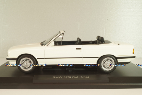 BMW 325i Cabriolet (E30) 1991, white, 183213, Norev 1:18
