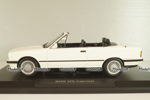 BMW 325i Cabriolet (E30) 1991, white, 183213, Norev 1:18